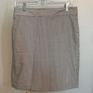 Banana Republic stripped pencil skirt